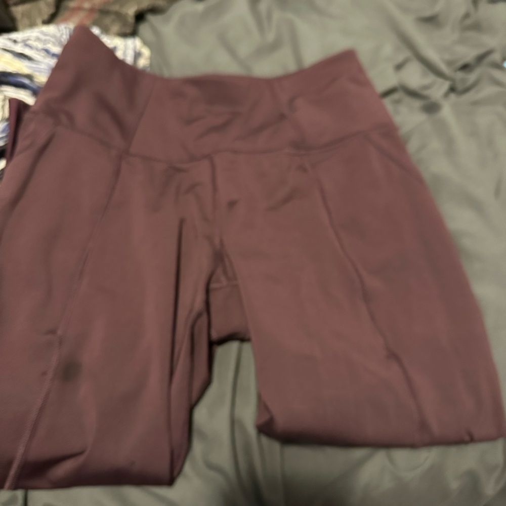 Purple Athletic Leggings